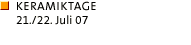 Keramiktage